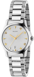 Gucci G-Timeless Srebrny/Stal Ø27 mm YA126572A