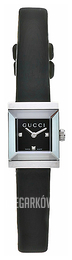 Gucci 128 SM Czarny/Satyna 14x14 mm YA128503