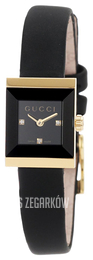 Gucci 128 SM Czarny/Satyna 14x14 mm YA128505