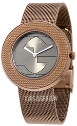 Gucci U-Play Bronz/Stal w kolorze różowego złota Ø35 mm YA129445
