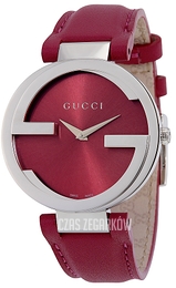 Gucci Interlocking Różowy/Skóra Ø37 mm YA133321