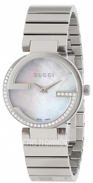 Gucci Interlocking Biały/Stal Ø29 mm YA133508