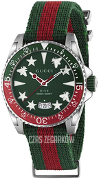 Gucci Dive Zielony/Tkanina Ø40 mm YA136339