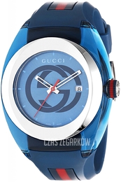 Gucci Niebieski/Guma Ø46 mm YA137104