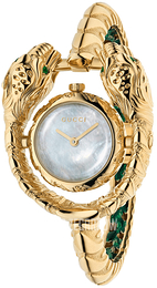 Gucci Biały/18 karatowe żółte złoto Ø23 mm YA149505