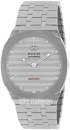Gucci 25H Szary/Stal Ø40 mm YA163302