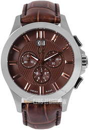 Guess Brązowy/Skóra Ø48 mm G30004G2