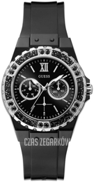 Guess Limelight Czarny/Guma Ø39 mm GW0041L5