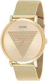 Guess Imprint Żółte złoto/Stal w odcieniu złota Ø44 mm GW0049G1