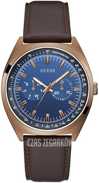 Guess Niebieski/Skóra Ø42 mm GW0212G2