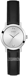 Guess Mini Nova Srebrny/Skóra Ø25 mm GW0246L2