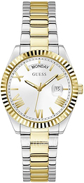 Guess Luna Srebrny/Stal w odcieniu złota Ø36 mm GW0308L6