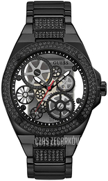 Guess Reveal Szkieletowa tarczy/Stal Ø45 mm GW0323G3
