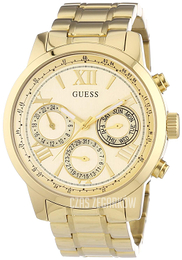 Guess Sunrise Szampański/Stal w odcieniu złota Ø42 mm GW0330L1