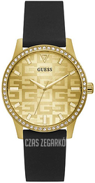 Guess Żółte złoto/Guma Ø40 mm GW0355L1