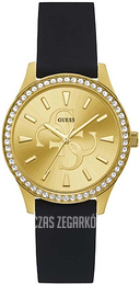 Guess Żółte złoto/Guma Ø38 mm GW0359L1