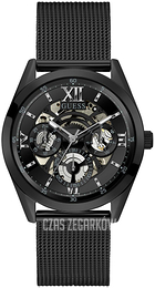 Guess Phoenix Czarny/Stal Ø43 mm GW0368G3