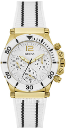 Guess Co-Pilot Biały/Guma Ø39 mm GW0406L1