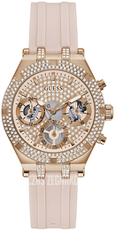 Guess Różowe złoto/Guma Ø38 mm GW0407L3
