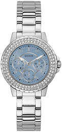 Guess Multifunction Niebieski/Stal Ø36 mm GW0410L1