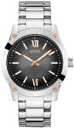 Guess Crescent Szary/Stal Ø42 mm GW0574G1