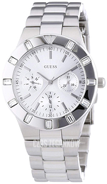Guess Sporty Srebrny/Stal Ø36 mm GW11610L1