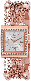 Guess Srebrny/Stal w kolorze różowego złota U0140L3