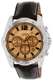 Guess Brązowy/Skóra Ø46 mm U0166G2