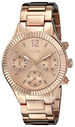 Guess Sporty Różowe złoto/Stal w kolorze różowego złota Ø36.5 mm U0323L3