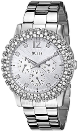 Guess Srebrny/Stal Ø40 mm U0335L1