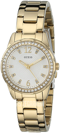 Guess Biały/Stal w odcieniu złota Ø28 mm U0445L2