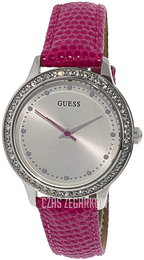 Guess Fashion Srebrny/Skóra Ø31 mm U0648L15
