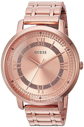 Guess Różowe złoto/Stal w kolorze różowego złota Ø40 mm U0933L3