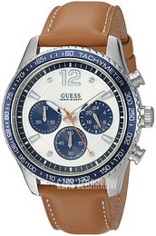 Guess Biały/Skóra Ø44 mm U0970G1
