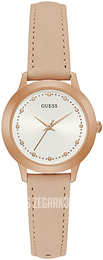 Guess Srebrny/Skóra Ø30 mm U0993L3