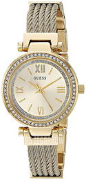Guess Żółte złoto/Stal w odcieniu złota Ø27 mm U1009L2