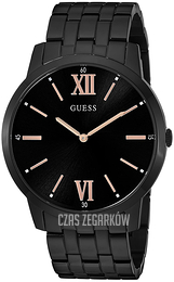 Guess Czarny/Stal Ø44 mm U1073G3