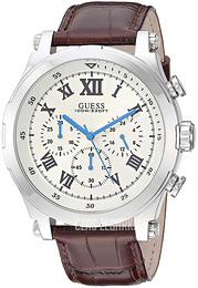 Guess Kremowy/Skóra Ø46.5 mm U1105G3