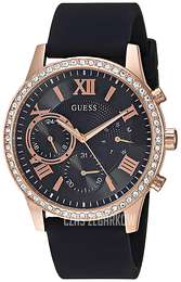 Guess Czarny/Guma Ø40 mm U1135L4