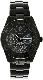 Guess Czarny/Stal Ø38 mm U11513L2