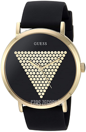 Guess Czarny/Guma Ø44 mm U1161G1