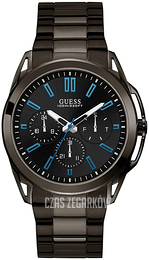 Guess Czarny/Stal Ø44 mm U1176G1