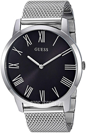 Guess Czarny/Stal Ø44 mm U1263G1