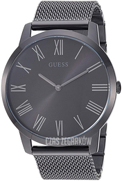 Guess Czarny/Stal Ø44 mm U1263G3