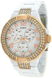Guess Biały/Żywica z tworzywa sztucznego Ø40 mm U13608L1