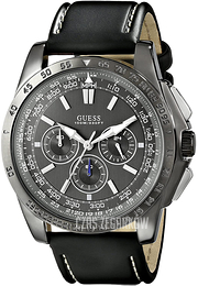 Guess Szary/Skóra Ø46 mm U14501G2