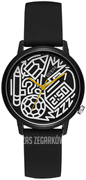 Guess Czarny/Guma Ø38 mm V0023M8
