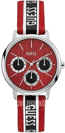 Guess Originals Czerwony/Skóra Ø38 mm V1013M1
