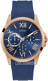 Guess Niebieski/Guma Ø44 mm W0012G3