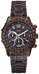 Guess Sporty Brązowy/Stal Ø40 mm W0016L4